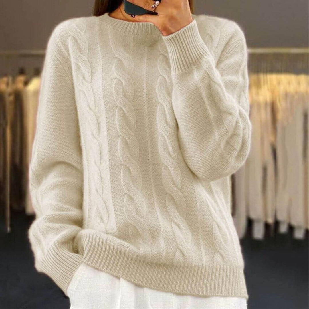Theresa™ - Weicher und Gemütlicher Strickpullover