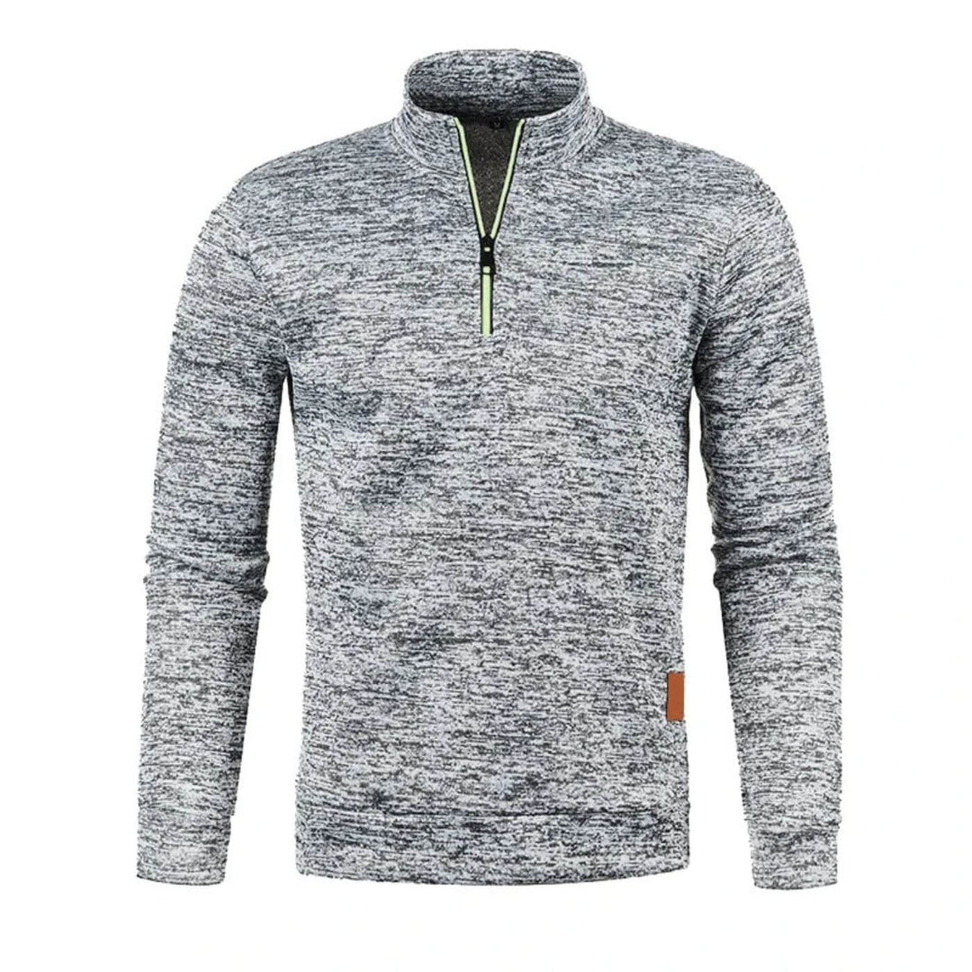 Thomas™ - Bequemer Pullover mit Viertelreißverschluss (1+1 GRATIS)