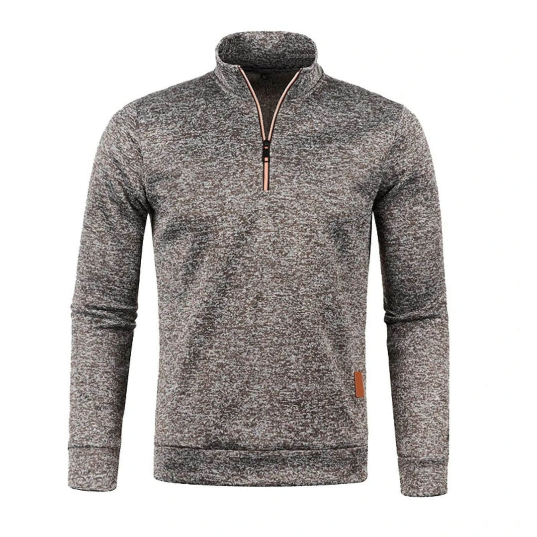 Thomas™ - Bequemer Pullover mit Viertelreißverschluss (1+1 GRATIS)