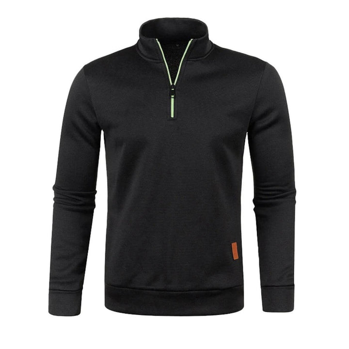 Thomas™ - Bequemer Pullover mit Viertelreißverschluss (1+1 GRATIS)
