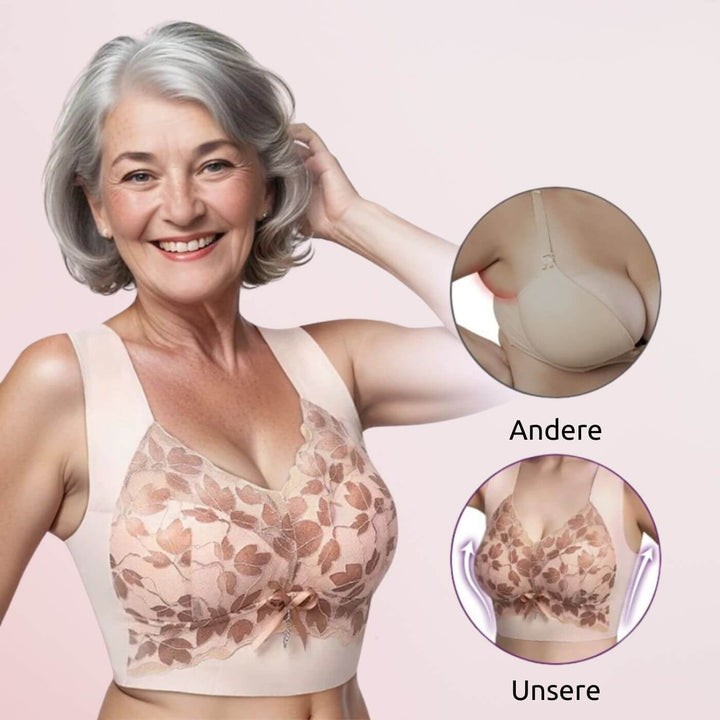 WeichBra™ – Nahtloser Push-Up Spitzen-BH (1+1 GRATIS)